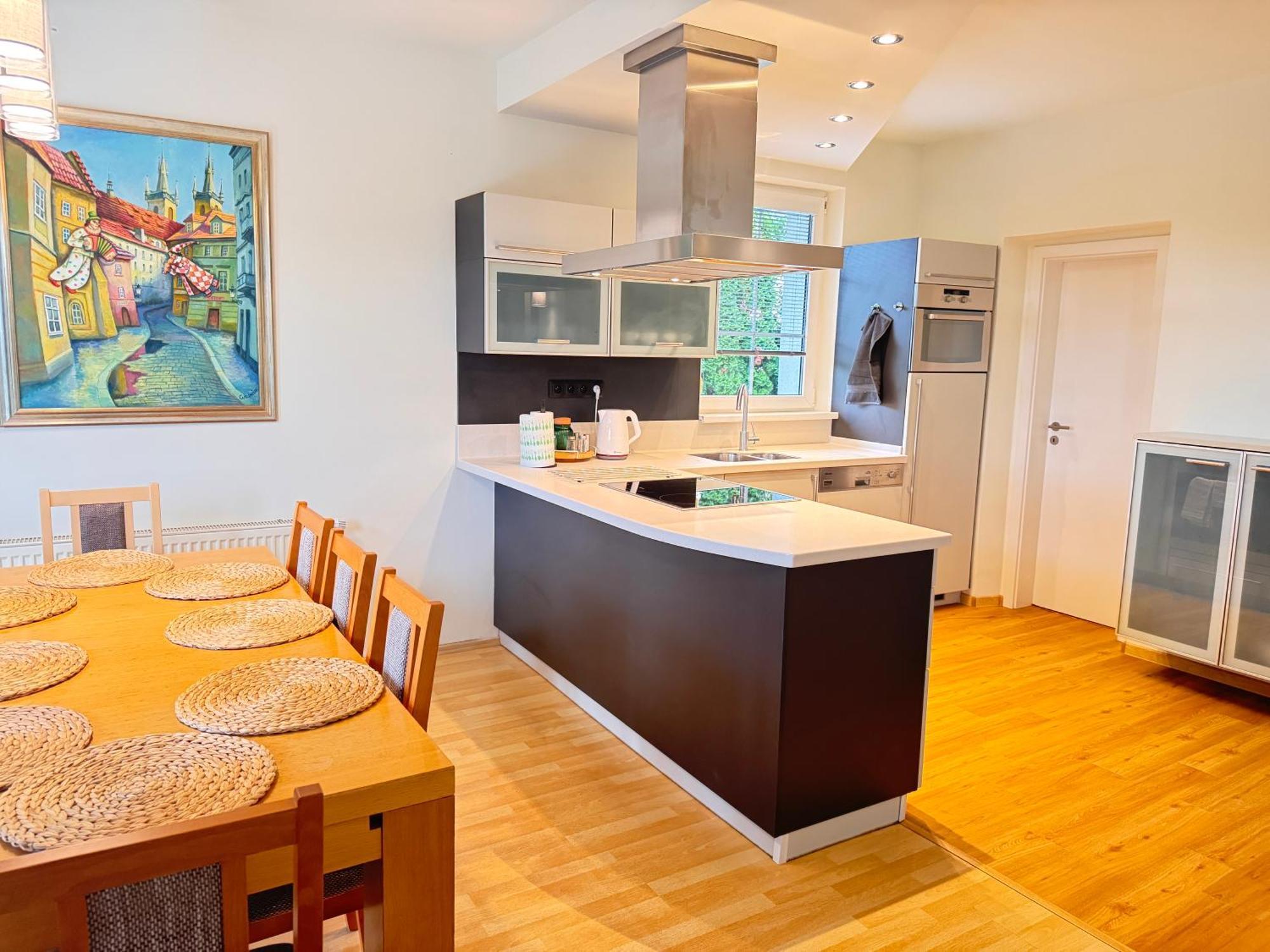 Diamondvilla, 4 Bedroom Apartment, Garden & Spa 布拉格 外观 照片